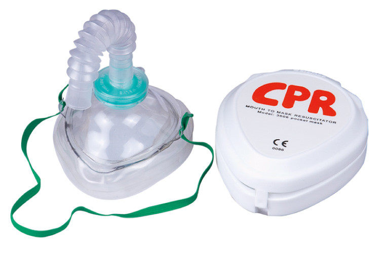 ケイ酸ゲルのシリコーンの呼吸マスクの救急処置装置 CPR の緊急の救助の訓練
