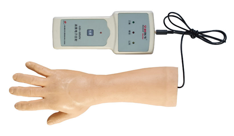 高い耐久性の警報器械が付いている電子 静脈穿刺 の訓練の腕