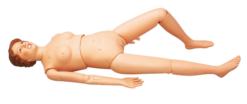 高度の多機能ポリ塩化ビニールの看護の人体摸型完全なボディ大人女性の訓練モデル