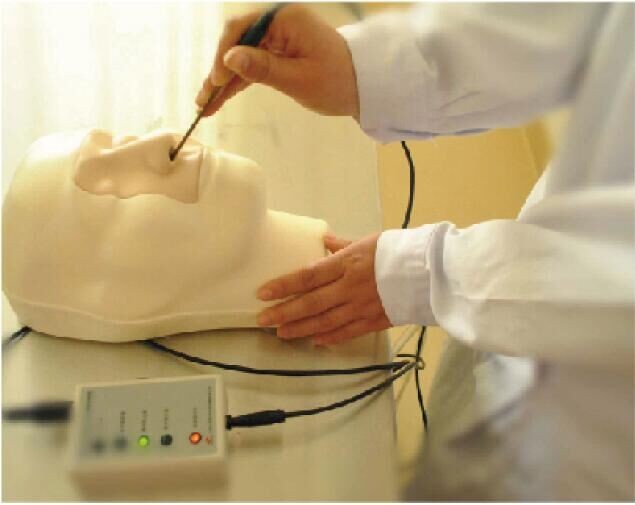 大学、シミュレーションの鼻の出血の訓練モデルを学ぶ病院