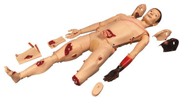 ポリ塩化ビニールの Enswathement のための救急処置のマネキンが付いている高度の人間の外傷のシミュレーター
